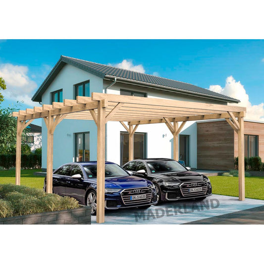 Garagem de madeira Lugo Maderland