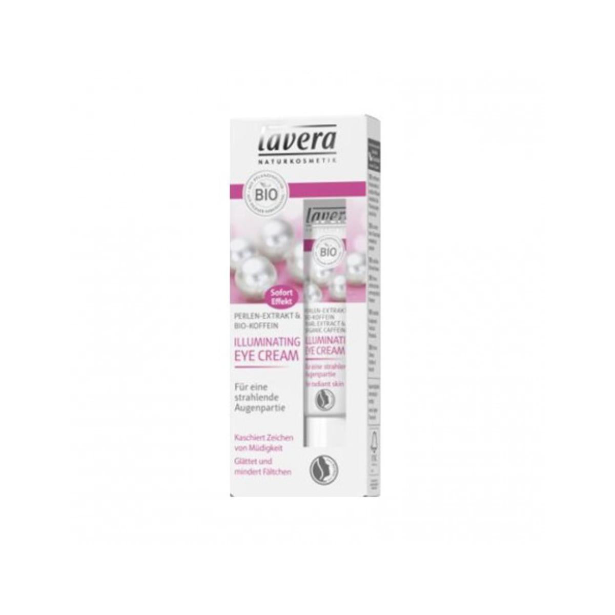 Creme Iluminador de Olhos Orgânico Lavera 15 ml