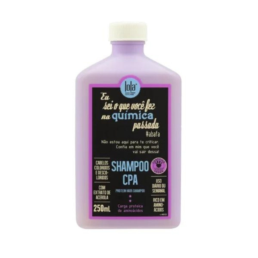 Lola Cosmetics Eu Sei O Que Você Fez Na Química Passada Champú 250ml_0