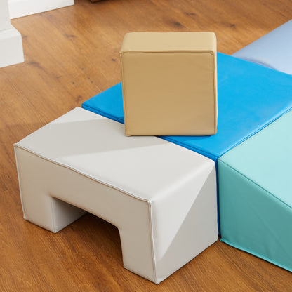 Aiyaplay Juego De 6 Bloques Psicomotricidad Para Niños Multicolor_4