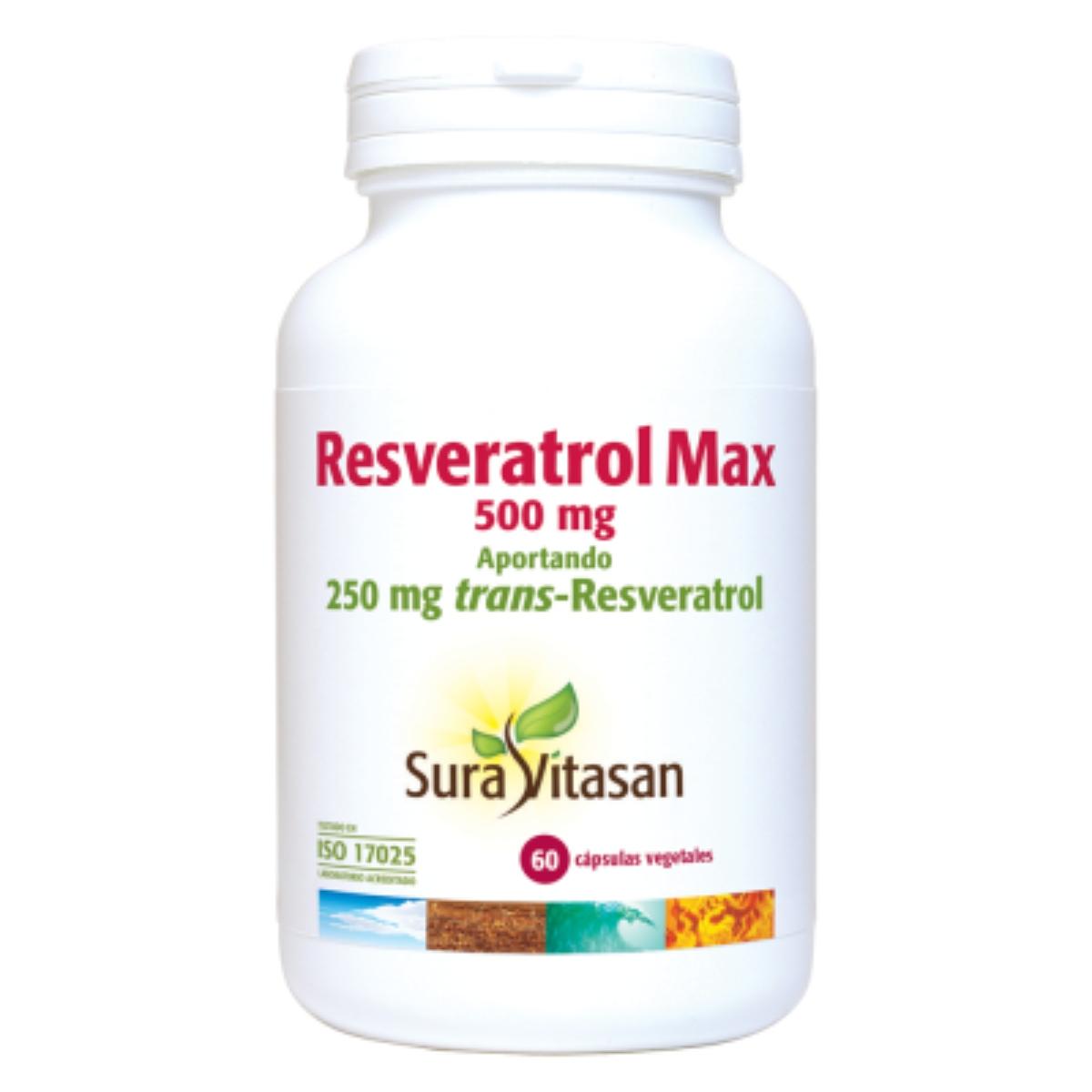Resveratrol Max Sura Vitasan 60 Cápsulas