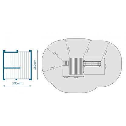 Parque Infantil Masgames Beach Hut Xl._4