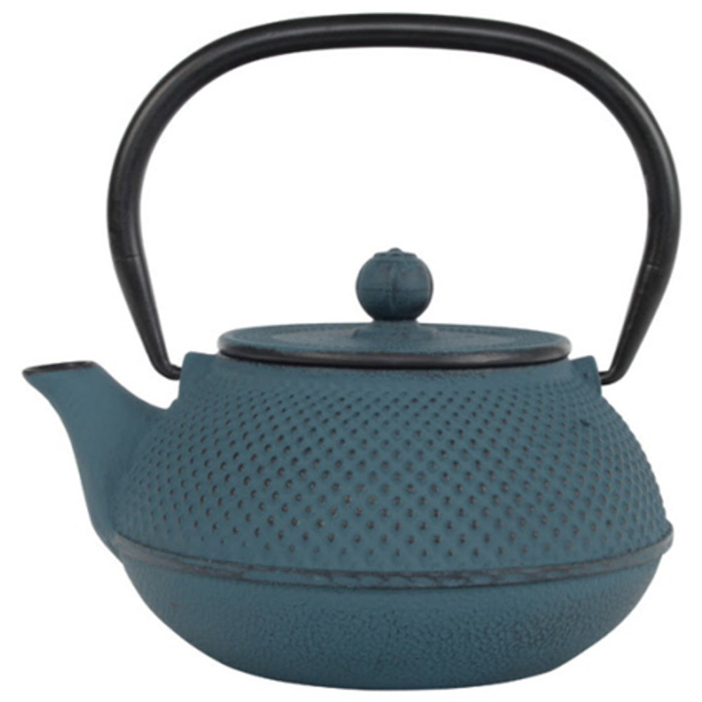 Tetera De Hierro Arare - 600ml, Tetera Azul_0