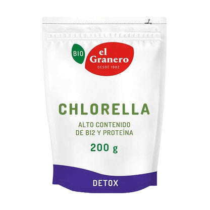 Clorela Superalimento Bio 200 gr El Granero