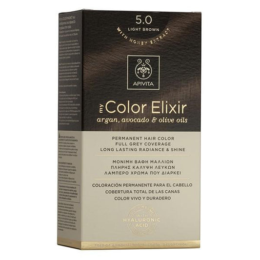 Tinta My Color Elixir N5.0 Castanho Apivita