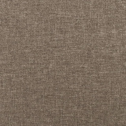 Estructura De Cama Con Cabecero De Tela Gris Taupe 160x200 Cm / Vetonek_2