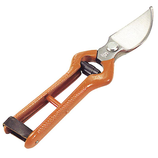 Tijeras Podar Forjada Curva   1 Mano  21 Cm._0