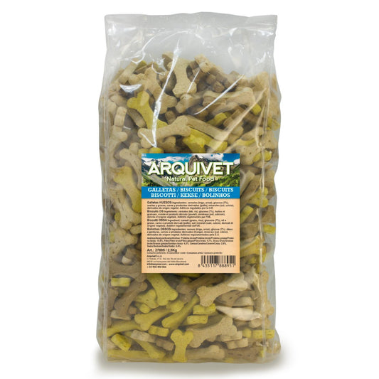 Petisco natural para cães Arquivet Bone Biscuits