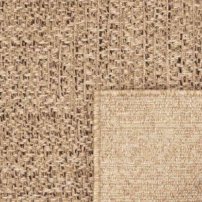 Vidaxl Alfombra Zizur Aspecto Yute Interior/exterior Beige 240x240 Cm_4