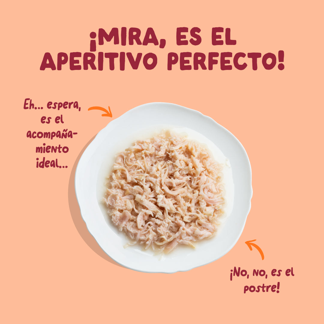Filetes de pollo para gatos Edgard & Cooper 70 g