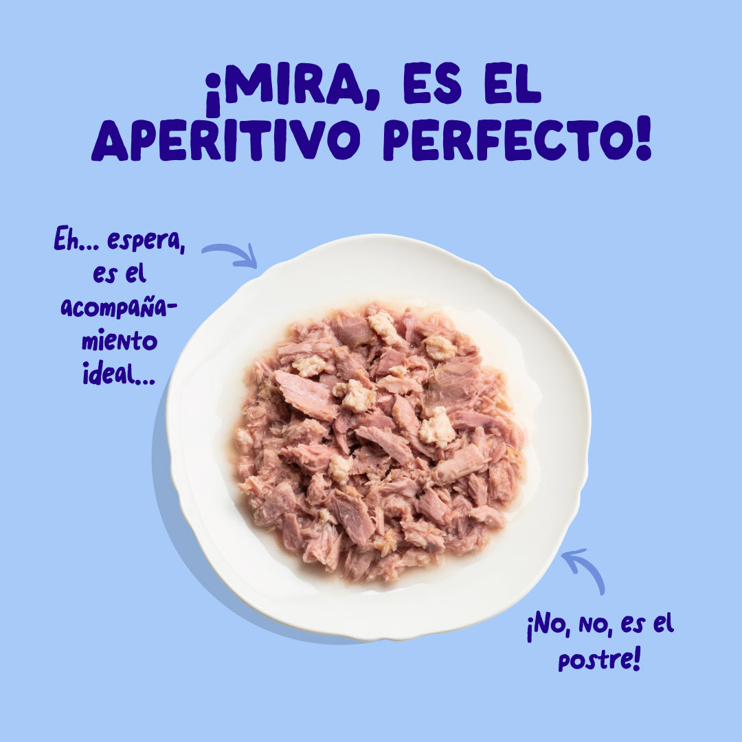Filetes de atún con pollo para gatos Edgard & Cooper 70 g