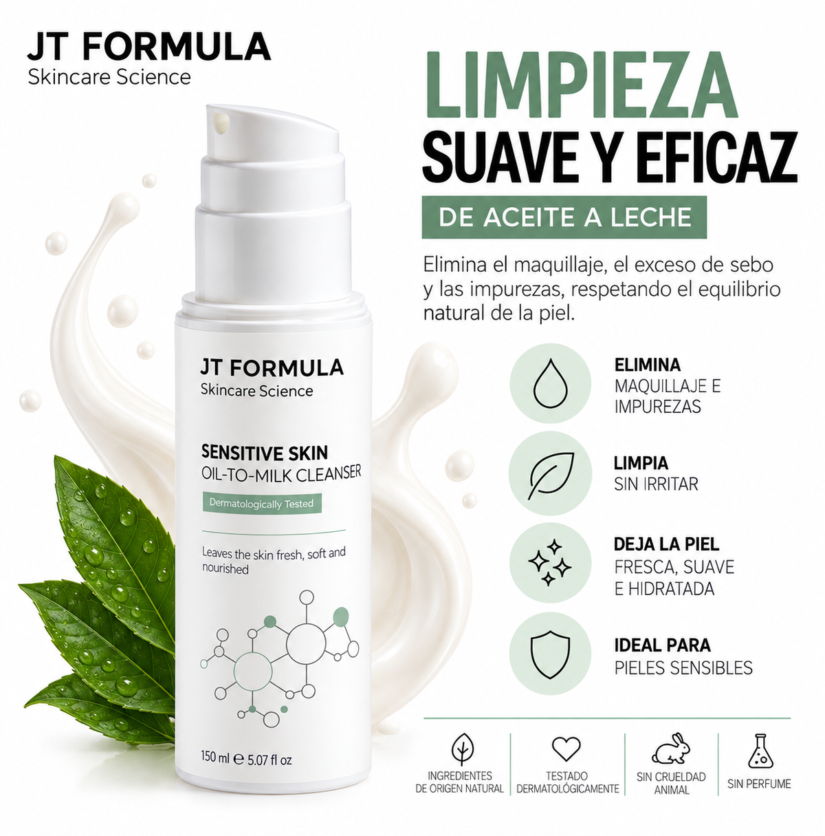 Limpiador Aceite-a-leche Para Piel Sensible_1