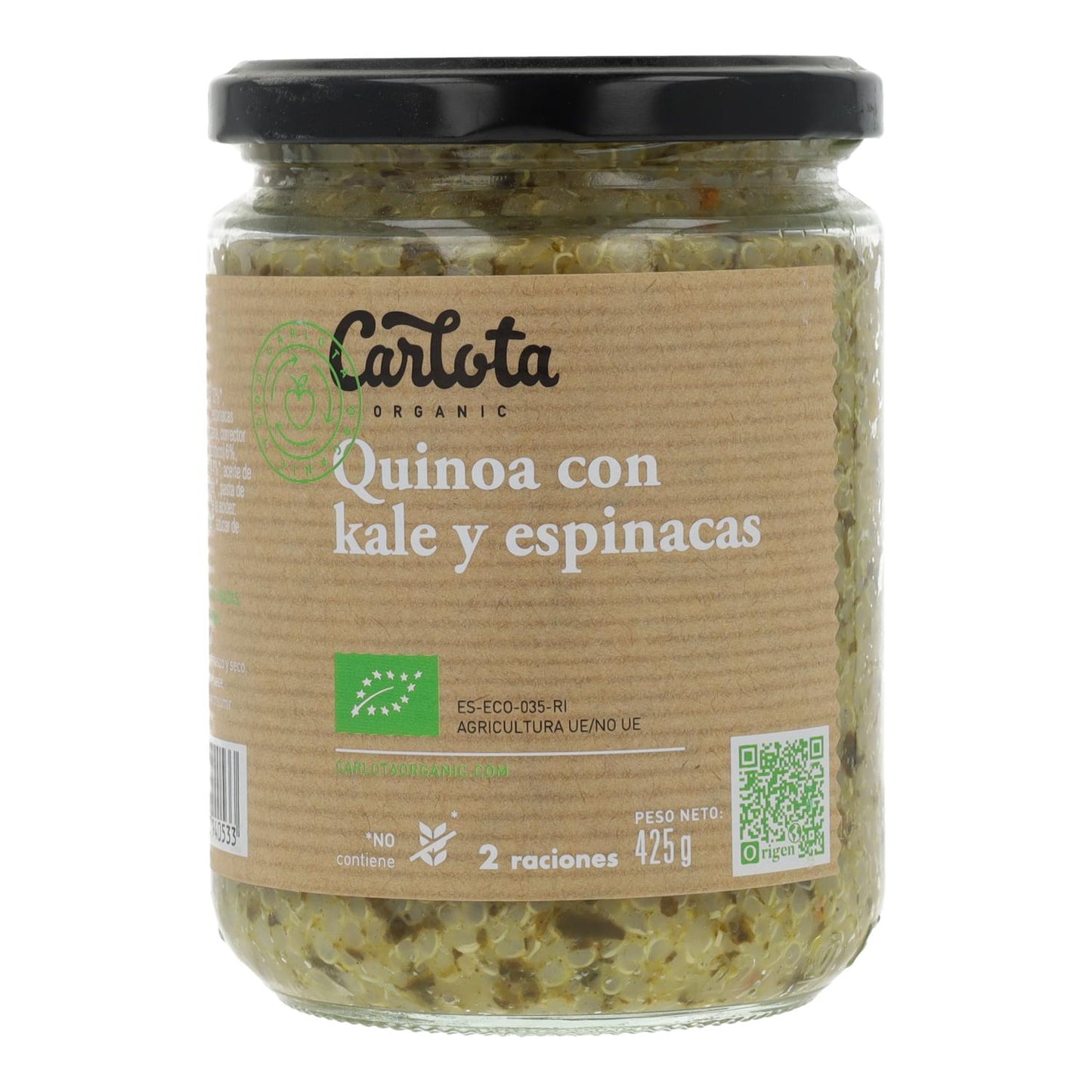 Quinoa com Couve e Espinafres 425 g