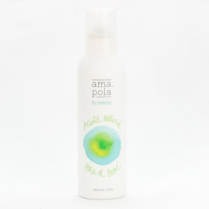 Óleo natural de papoila para bebé 250 ml