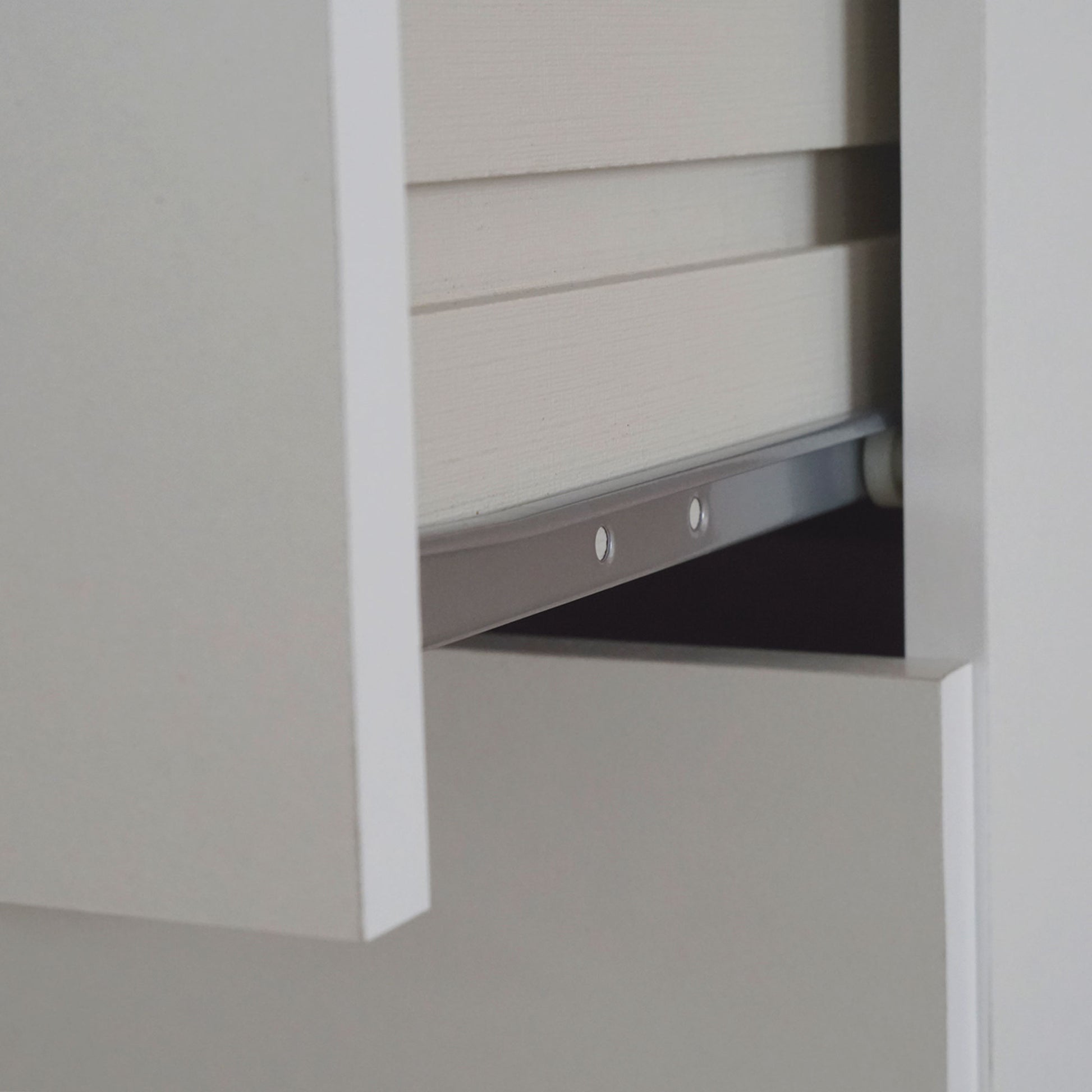 Cómoda Dormitorio, Cajonera 4 Cajones, Sinfonier 78x74x40 Cm (alto X Ancho X Profundo), Briebe, Nova, Blanco_4