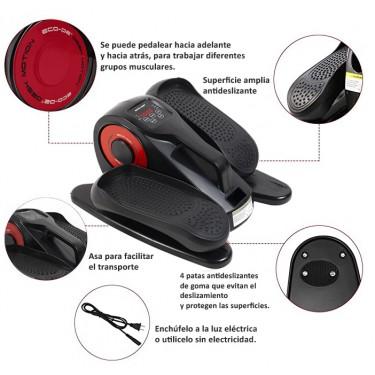 ECO-DE Mini Bicicleta Elíptica Elétrica com Pedal Assistido ECO-804 (Remodelada)