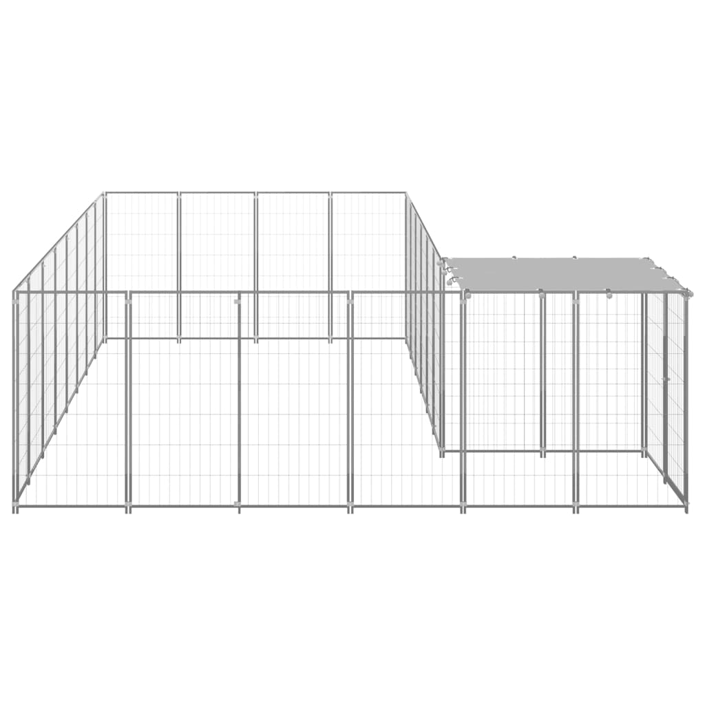 Perrera Plateada 10,89 M² Acero_2