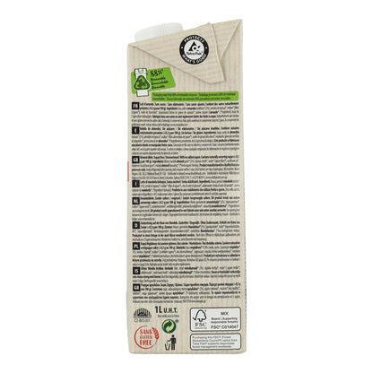 Bebida Natural Clássica de Amêndoa Biológica Sem Açúcar Ecomil 1L