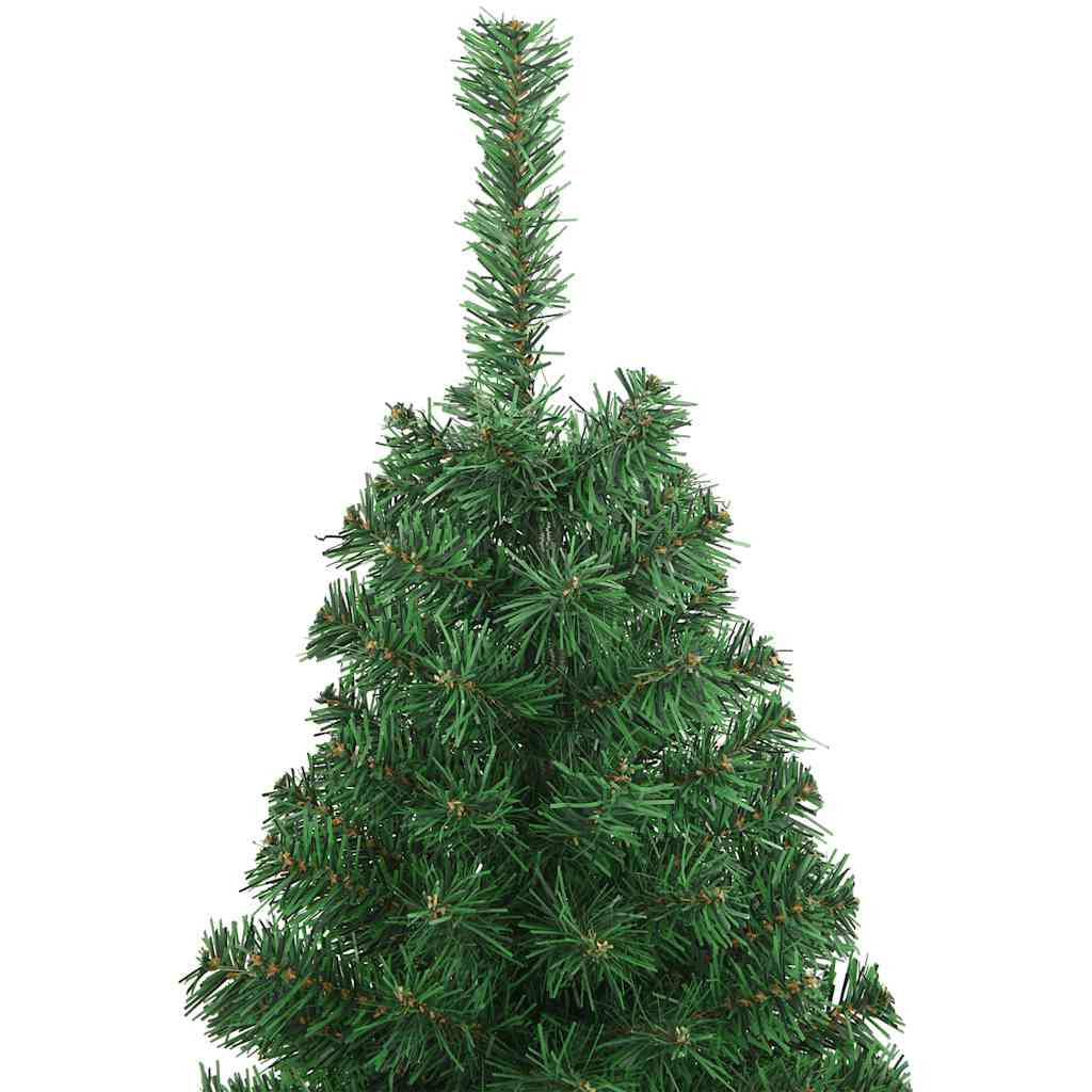 Vidaxl Árbol De Navidad Artificial Con Ramas Gruesas Pvc Verde 150 Cm_3