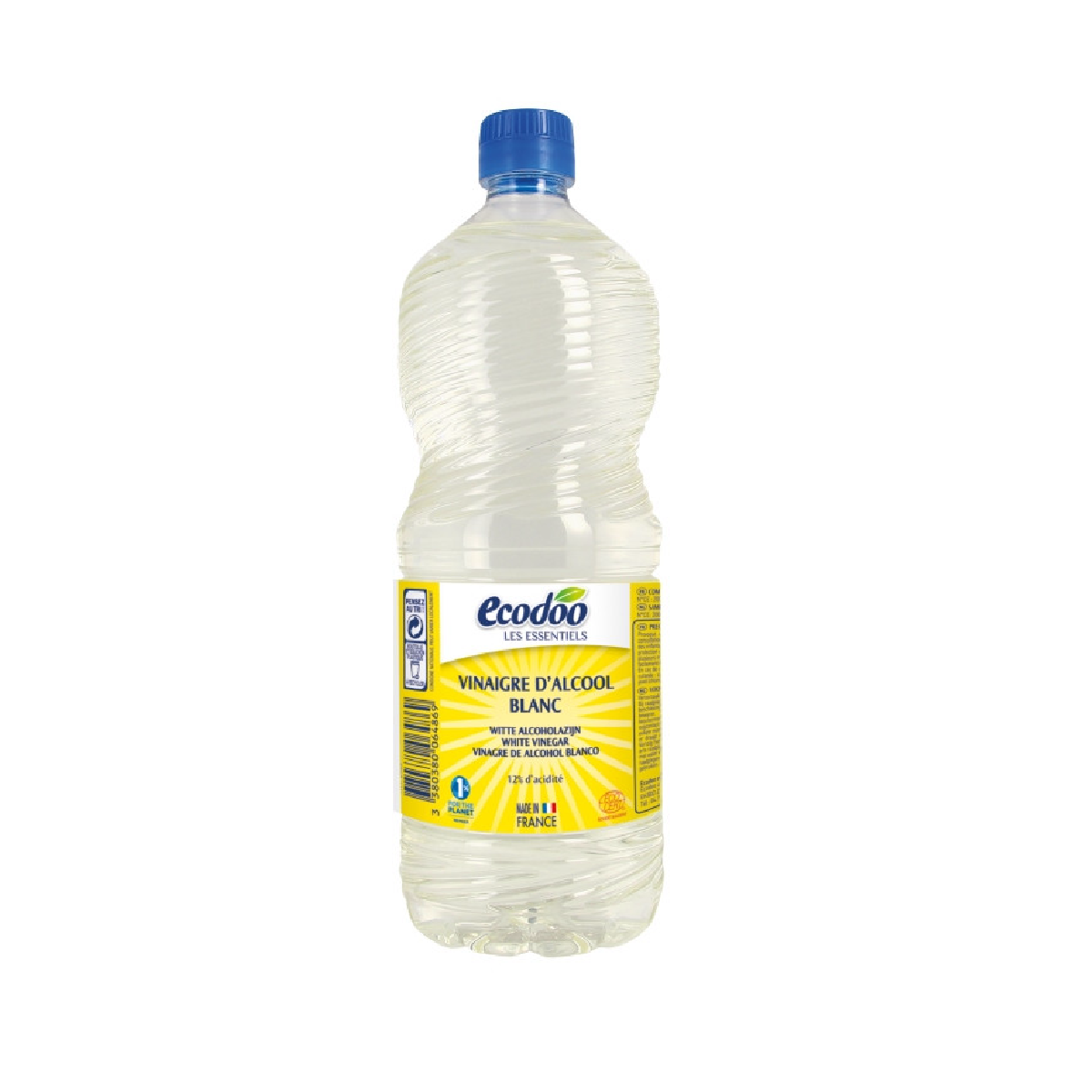 Vinagre de álcool branco Ecodoo para limpeza