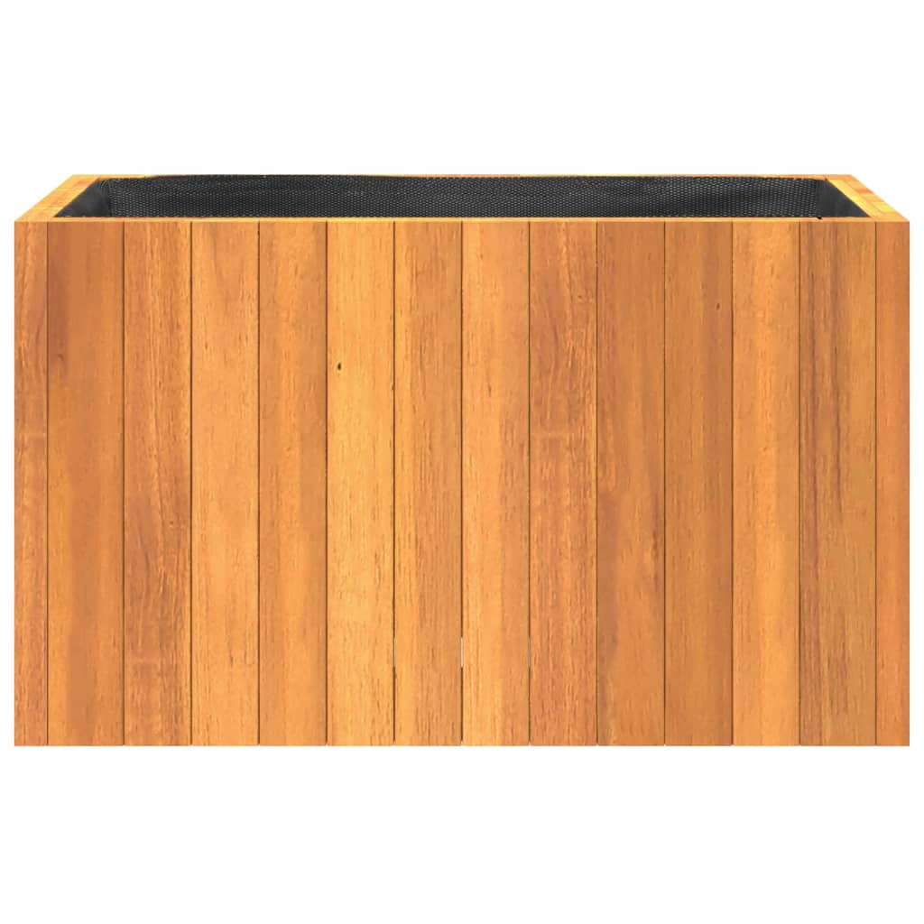 Jardinera De Madera Maciza De Acacia 59x27,5x35 Cm_4