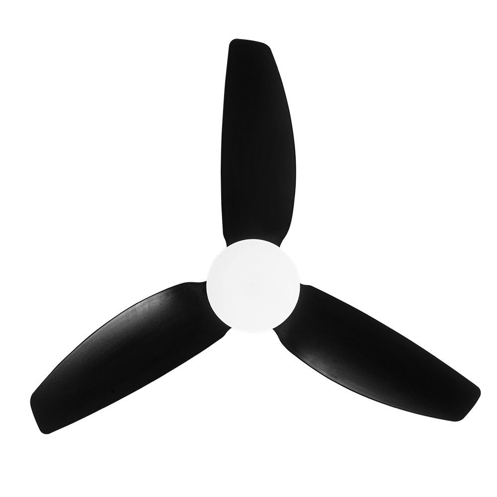 Ventilador Dc Borax 20w Negro 3aspas 6vel 3000-4000-6500k 2350lm Remoto, Memoria Y Temporizador 27x101x101cm_2