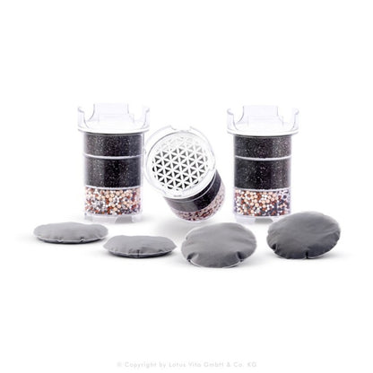 Pack De 3 Recambios Para Filtros De Agua Lotus Vita_0