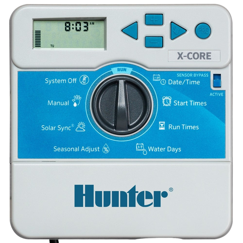Programador De Riego Hunter Serie Xc Interior - 4 Zonas_0