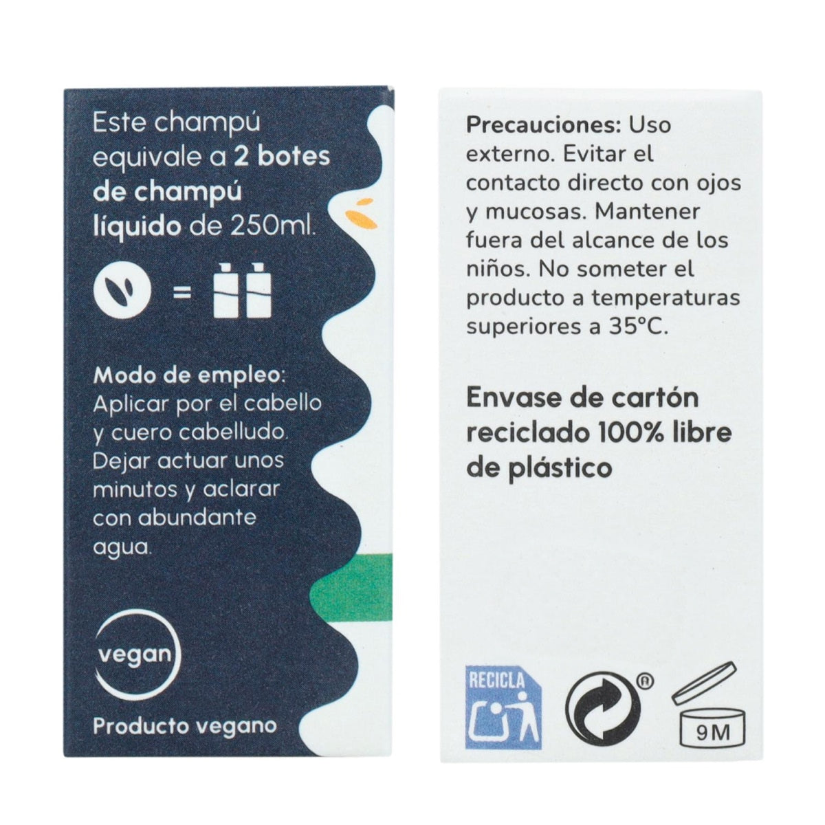 Champô Sólido Curly Method com Proteína Hidrolisada Planeta Huerto 85 gr