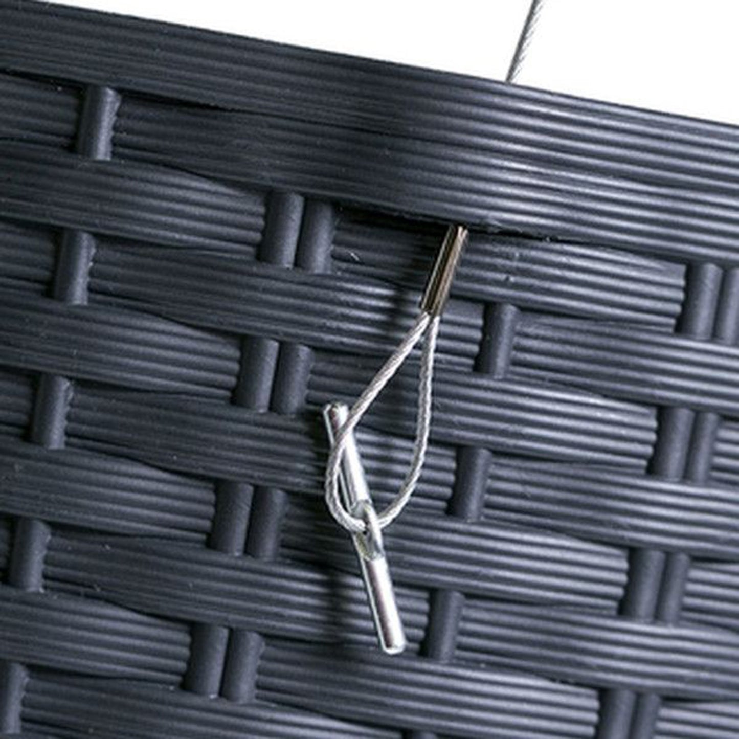 Maceta Redonda Con Gancho 8,9 Litros Rato W En Color Ocre Oscuro Con Cubilete Para Plantar 25,6 X 25,6 X 21,9 Cm