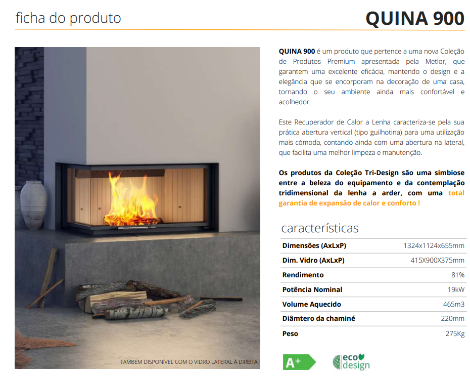 Insertables Con Ventilación A Leña Metlor Modelo Quina 900_3
