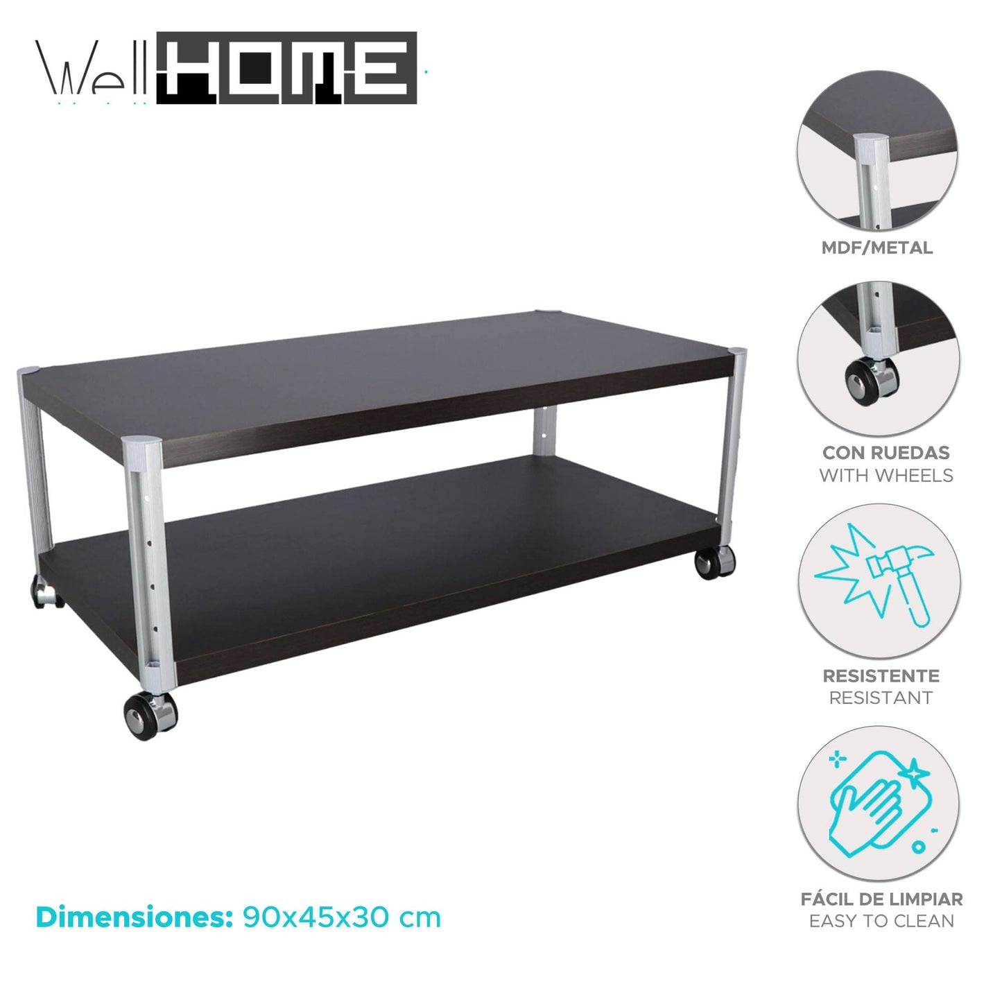Well Home - Mesita Centro Ruedas_1