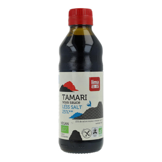 Molho de Soja Tamari 25% Menos Sal ECO Lima 500ml