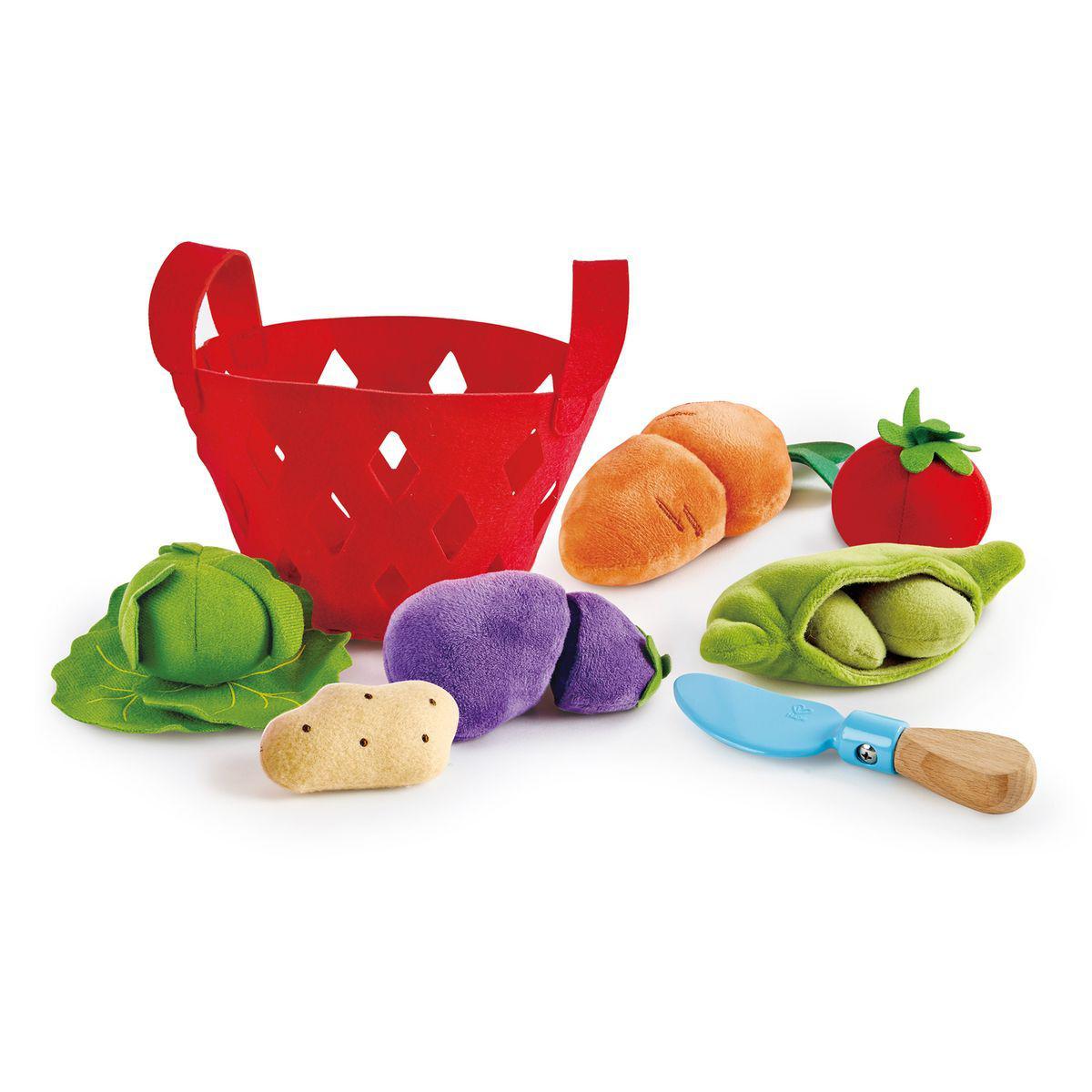 Verdura Fieltro-6u Cesta Verduras Hape_1