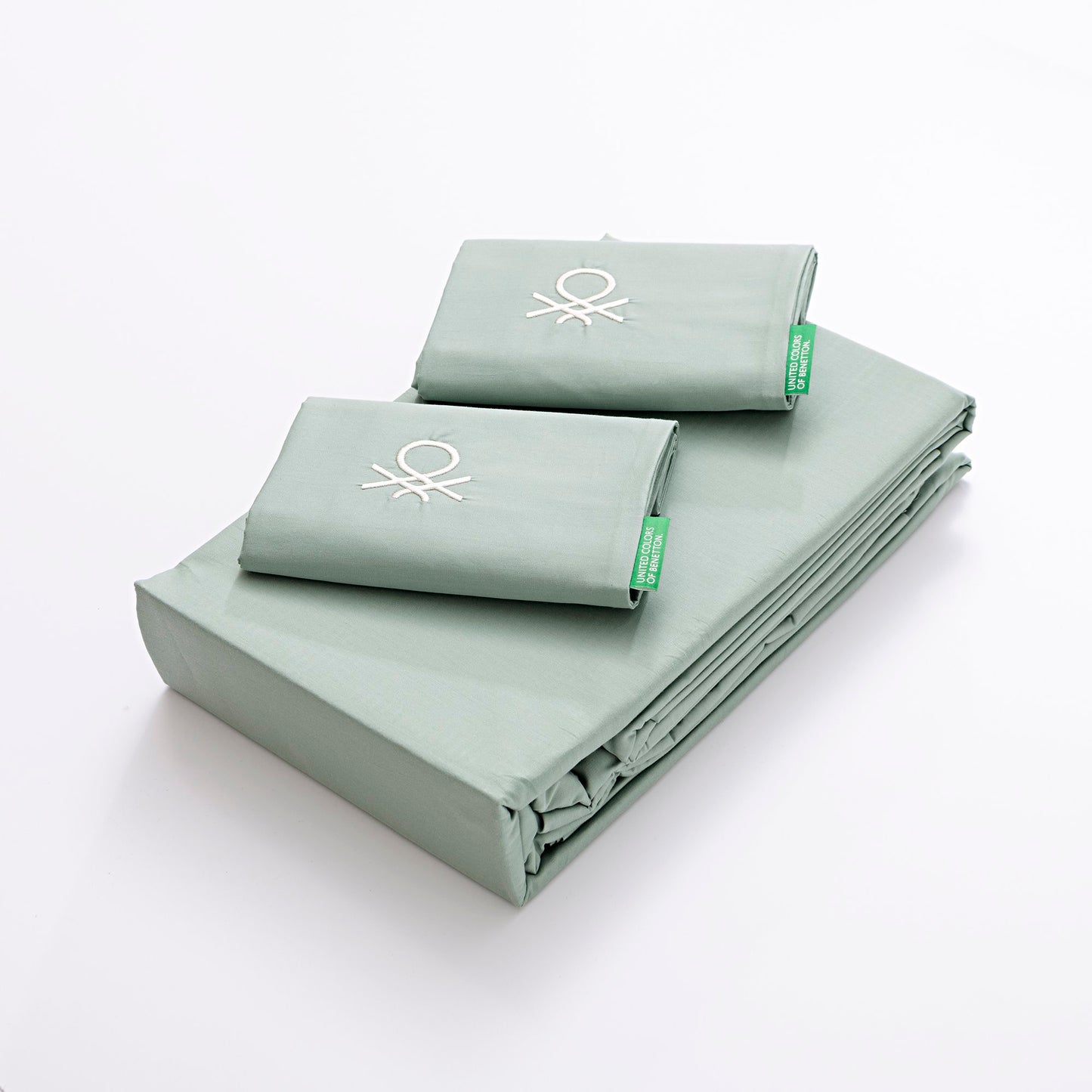Set 4pzs Sabana Doble: Sabana Plana (180x290cm C/ Dobladillo Simple 5cm) + Sabana Bajera (120x200+25cm Flap) + 2 Funda De Almohada (50x80cm) 100% Alg_1