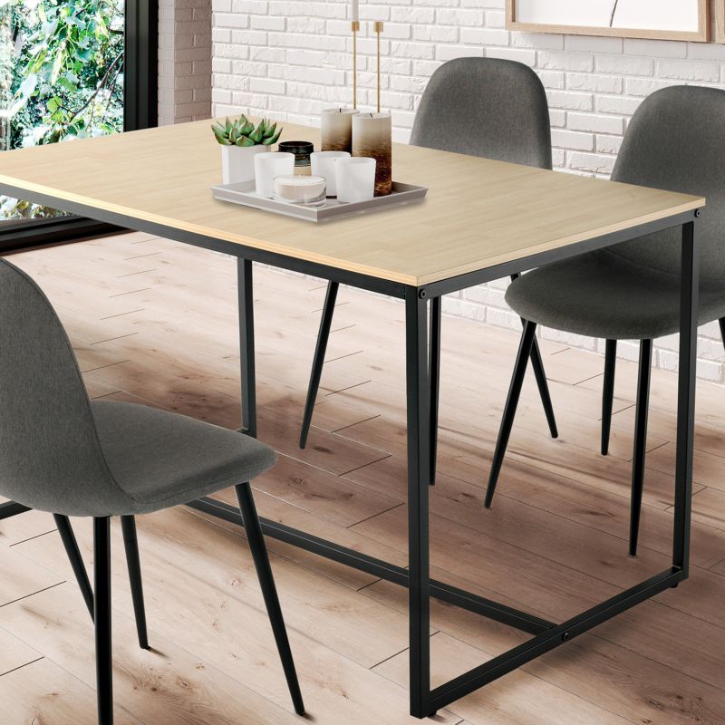 Pack 4 Sillas De Comedor Hall Tapizado, Gris, 54,5 X 84 X 44,5_2