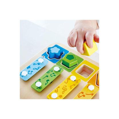 Xilófono Shape Sorter Xylophone Hape_1
