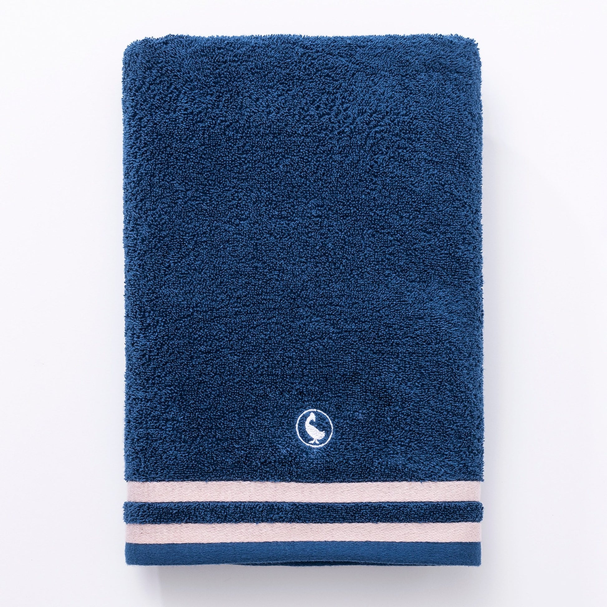Toalla De Ducha En Azul Marino 70x140 100% Algodón 500gsm El Ganso_5