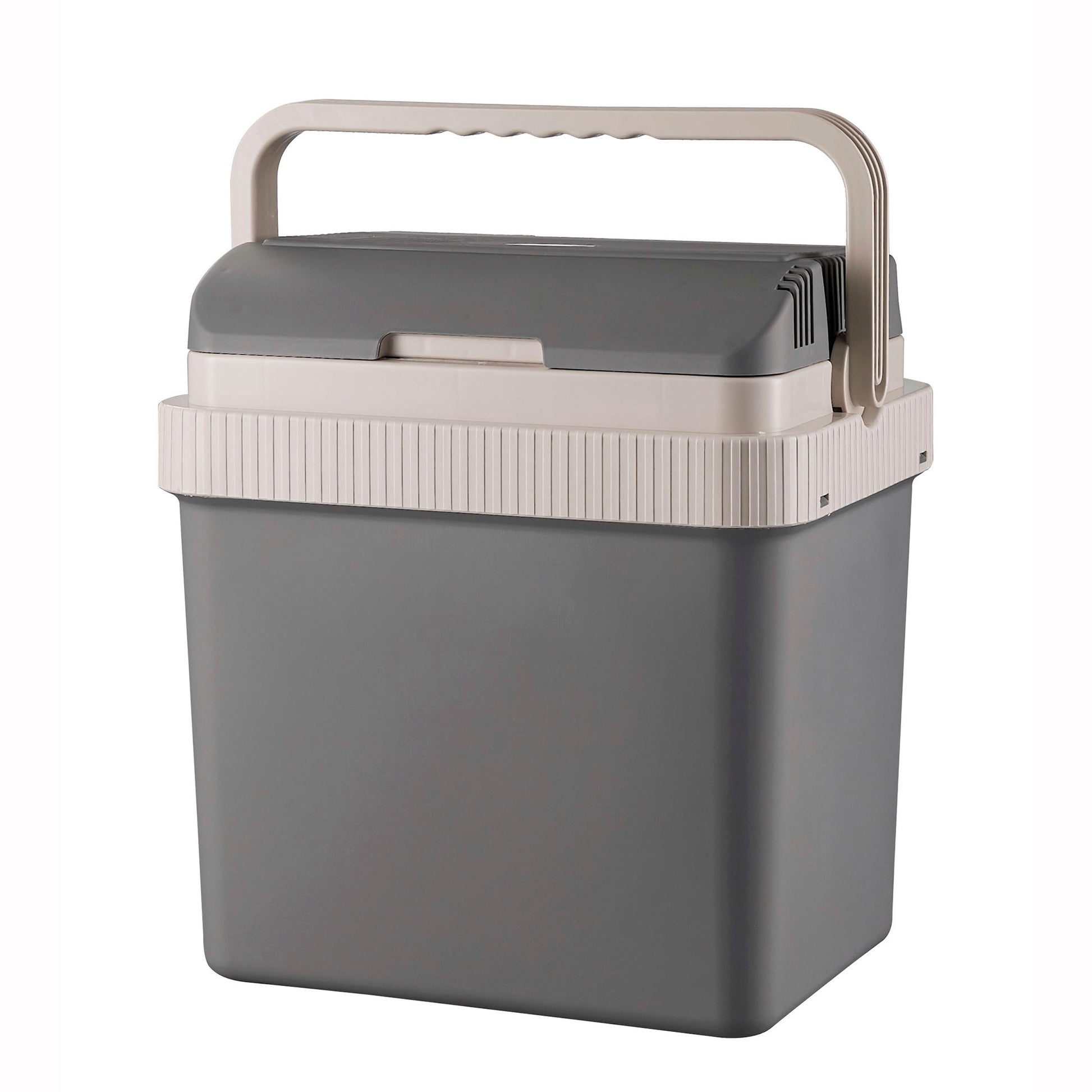 Nevera Portátil Eléctrica De Viaje, Coche, Camping, 21 L, Conexión 12v Y 220v, Enfría Y Calienta, Briebe, Cf1151, Gris_0