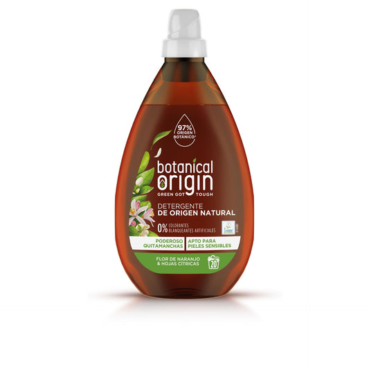 Detergente para roupa cítrico, 20 doses. Origem botânica