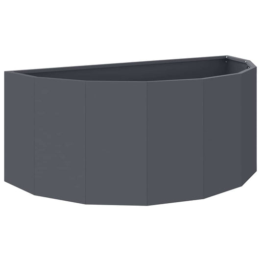 Jardinera Antracita 90 X 45 X 35 Cm Acero_0