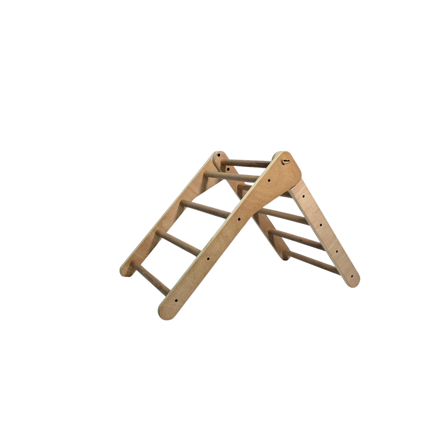 Triángulo Pikler + Rampa de escalada. Talla mediana. Encerado Ecológico_3