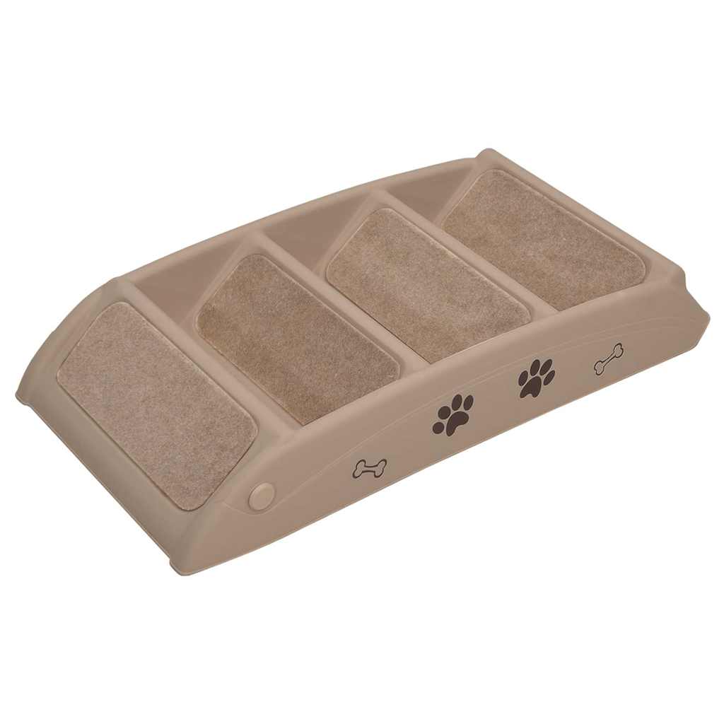 Escalera Plegable Para Perros Marrón 62x40x49,5 Cm_5