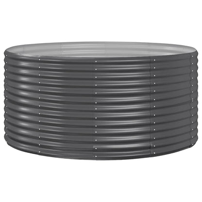 Jardinera Arriate Acero Galvanizado Antracita 140x140x68cm_0
