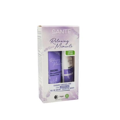 Caixa presente Cuidado Corporal Relaxing Moments Lavanda SANTE