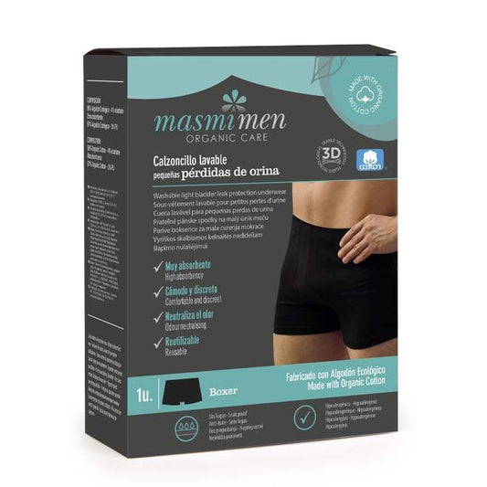 Boxer Masmi Light para a Incontinência