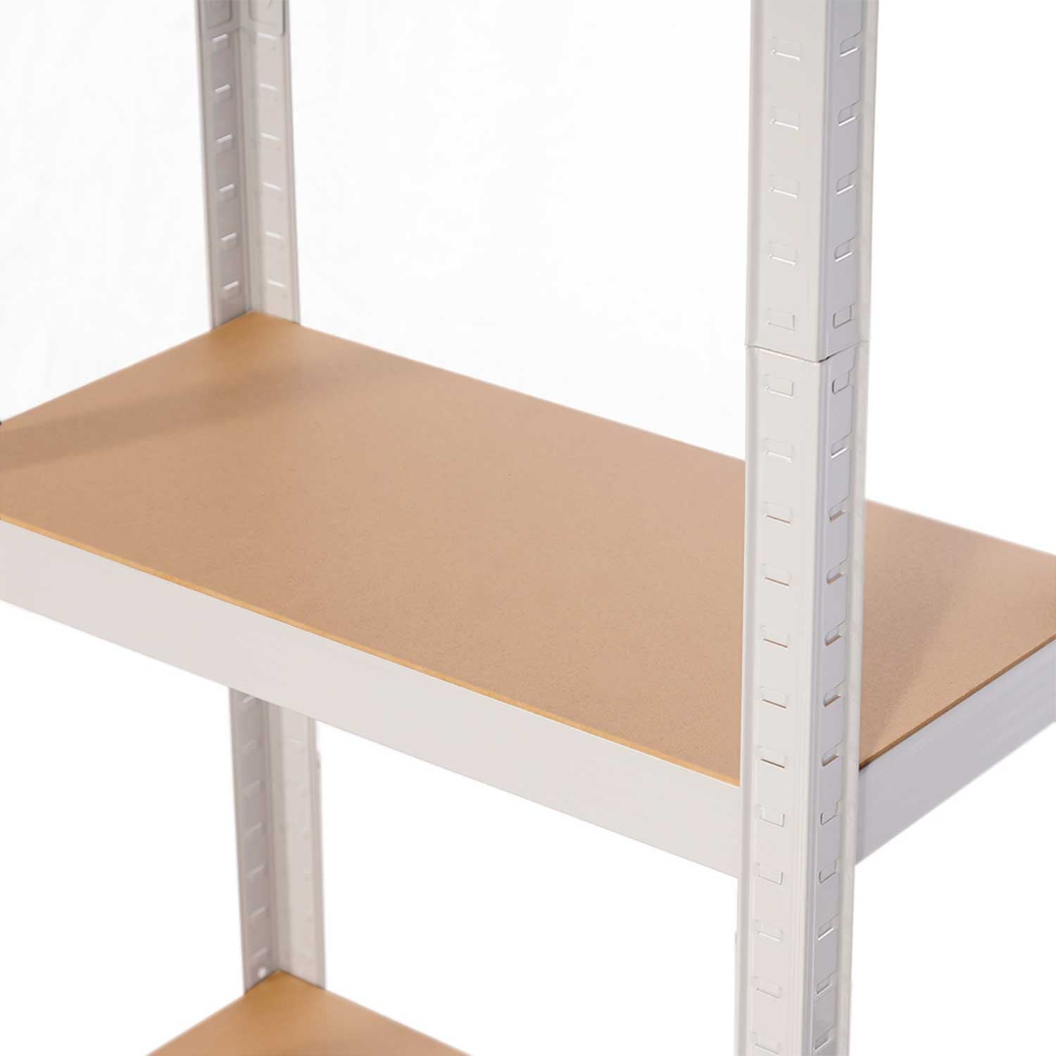 Pack 2 Estanterías Metálicas Con 4 Baldas Ajustables 148x60x30cm 240kg_2