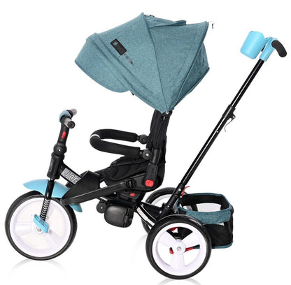Triciclo Evolutivo Jaguar Con Capota , Asiento Giratorio 360º Y Ruedas Eva Green Luxe_1