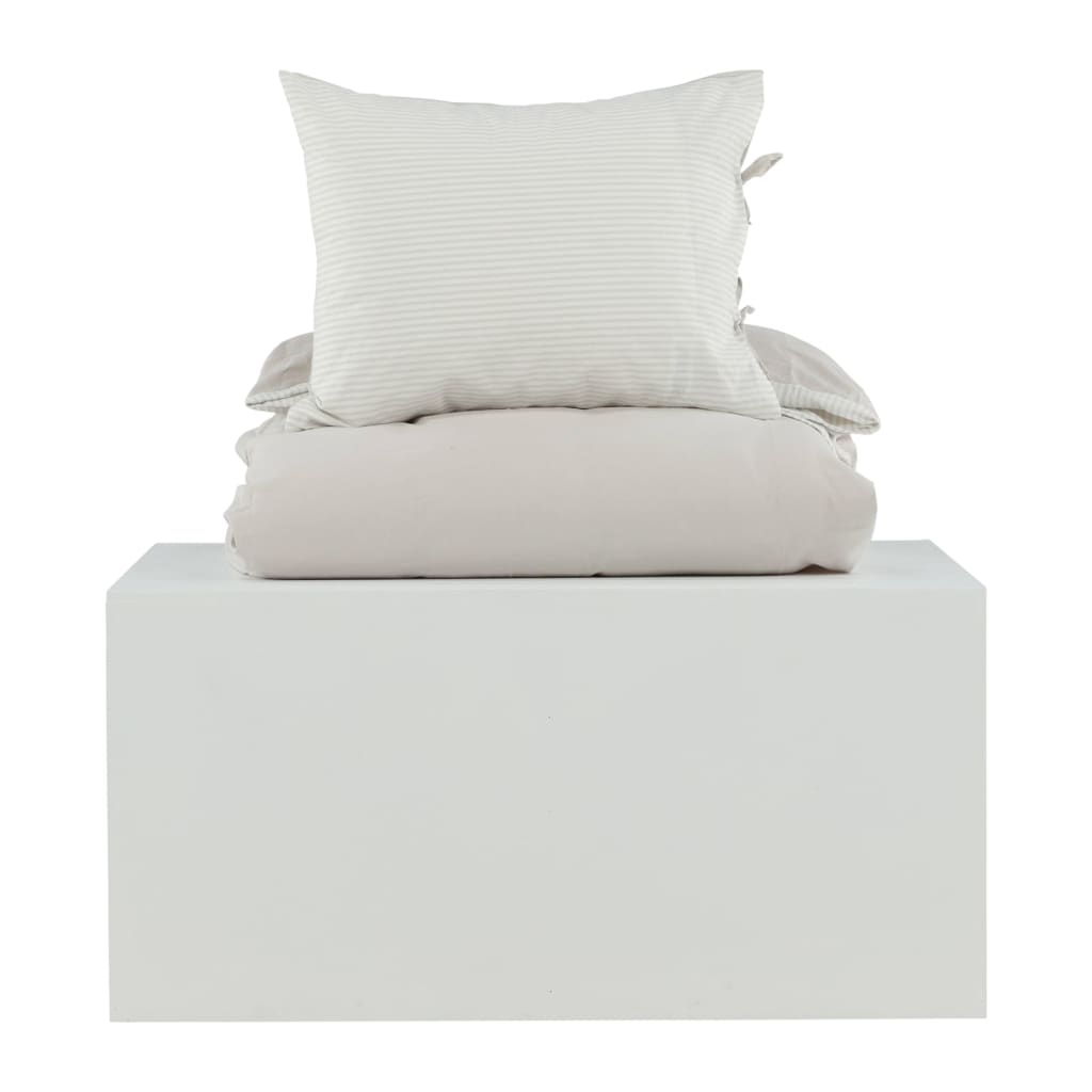 Venture Home Juego De Ropa De Cama Jenna Algodón Color Arena 200x150cm_5