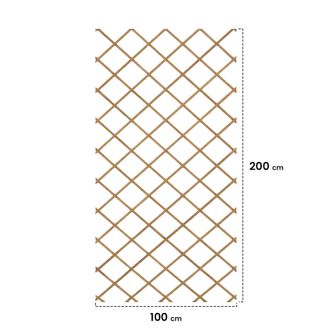 Celosia De Madera Extensible Trelliwood 1x2 M Nortene_4